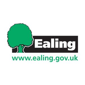 Ealing case study featured image showing Ealing logo