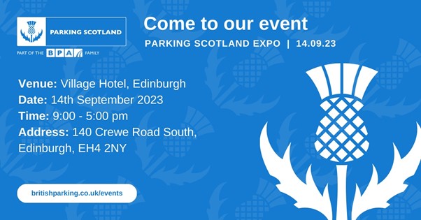 Parking Expo Scotland logo