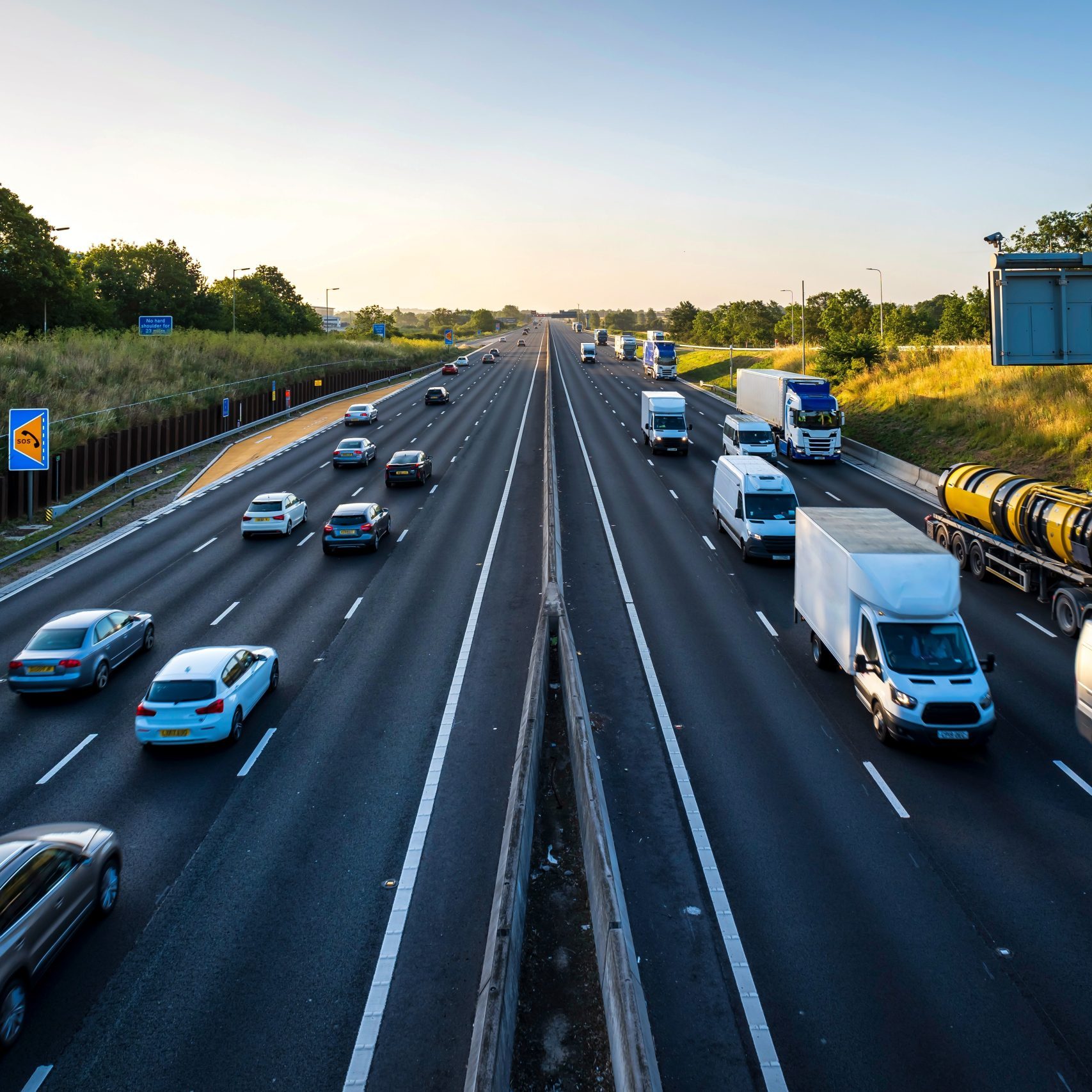 Traffic on motorway