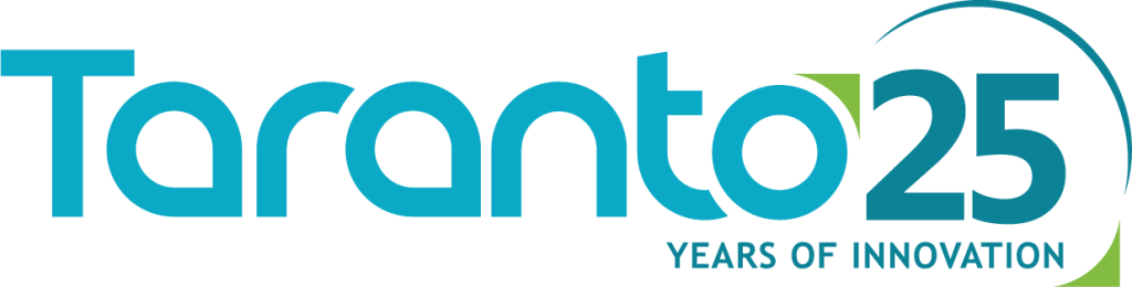 Taranto 25 years of innovation logo