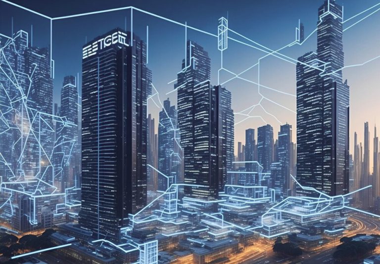 image of city skyscrapers